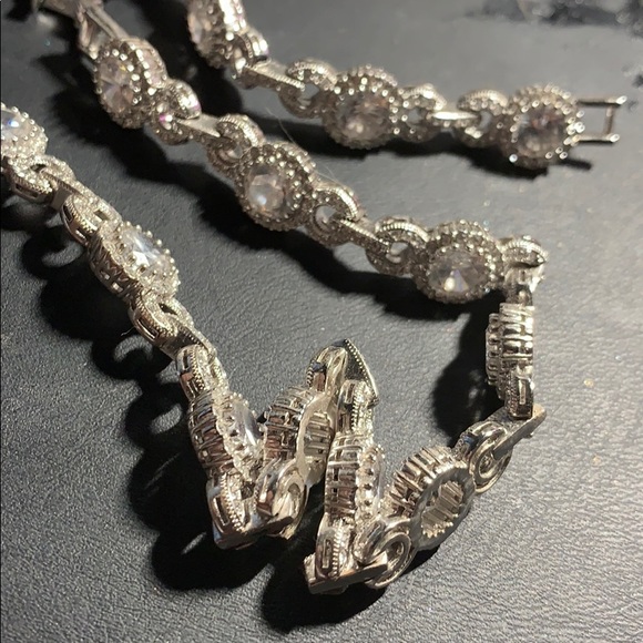 Adriana Orsini  Faceted CZ Diamond Necklace - Picture 3 of 7